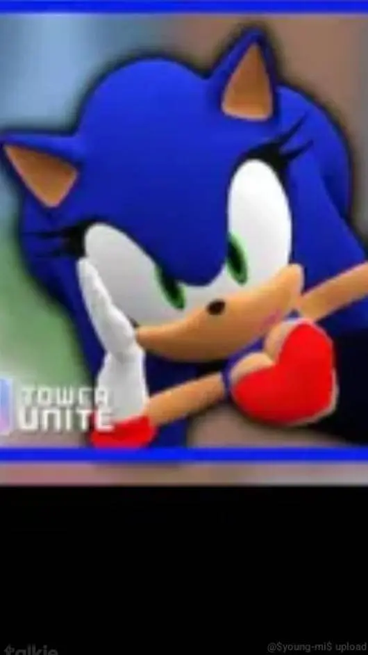 ai character: sonic Rouge  background