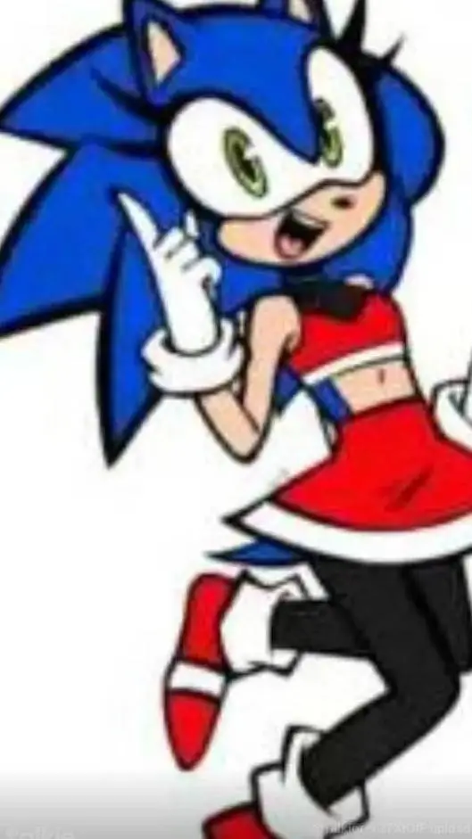 ai character: Sonic  background