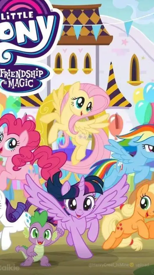 ai character: my Little Pony  background