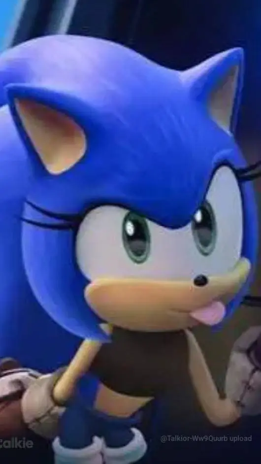 ai character: Sonic  background