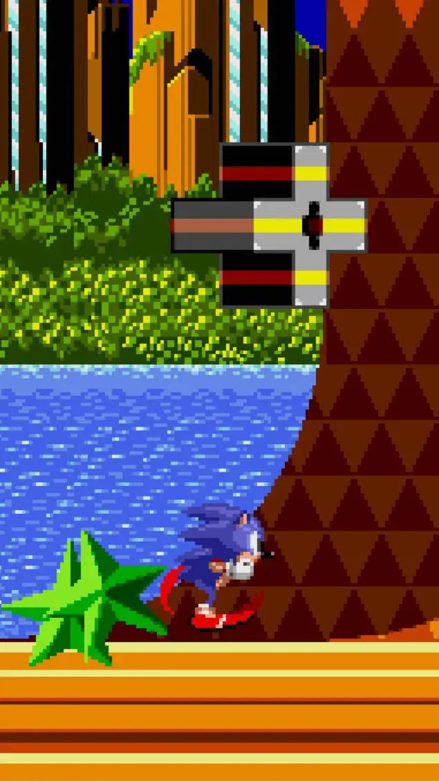 ai character: Sonic cd background