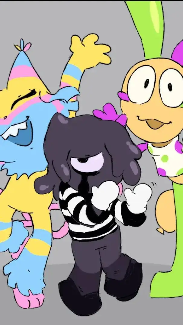 ai character: yatta,blot looey background