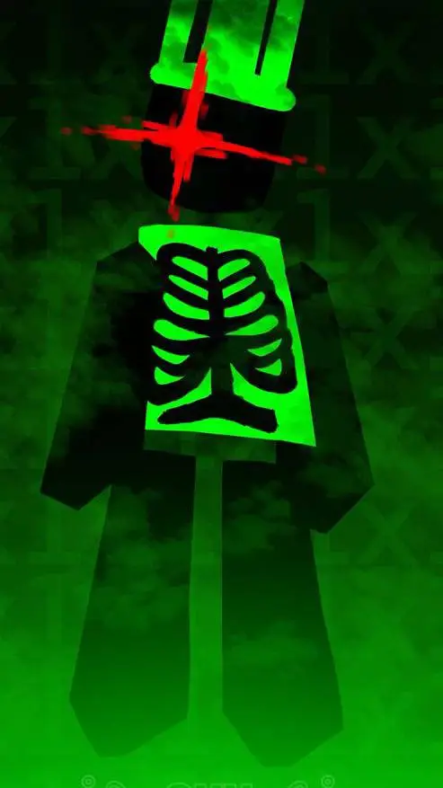 ai character: 1x1x1x1 background