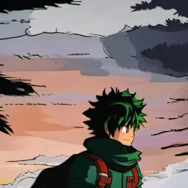 chat with ai character: Deku fight