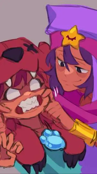ai character: sandy×nita background