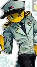 ai character: Capitain Mswpr★~ background