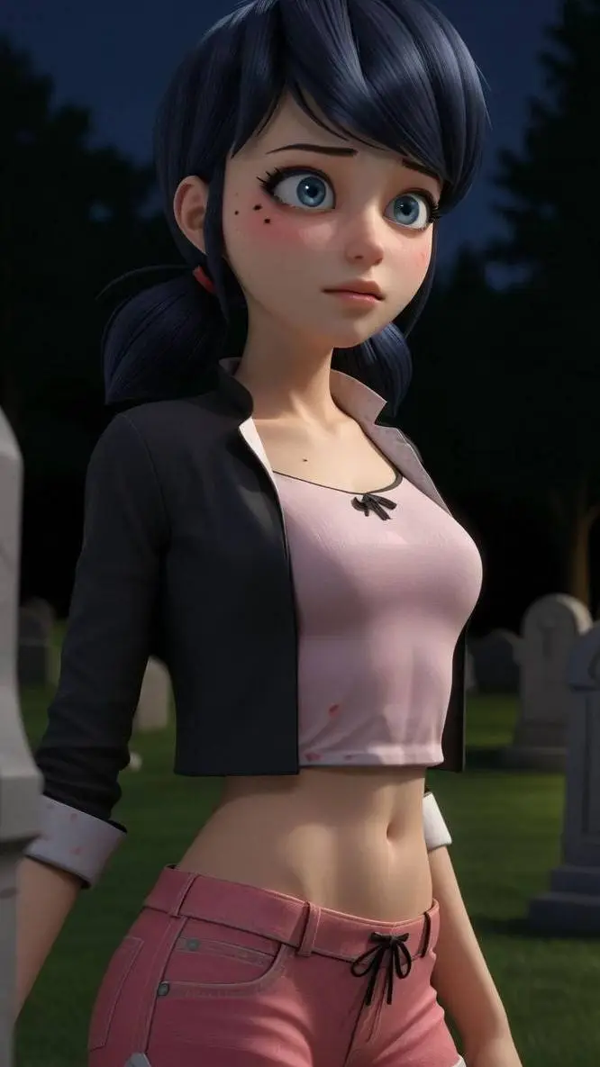 ai character: Marinett  background