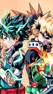 ai character: mha fight background