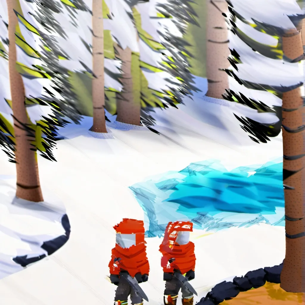 chat with ai character: exploração do gelo