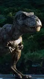 ai character: Jurassic World  background