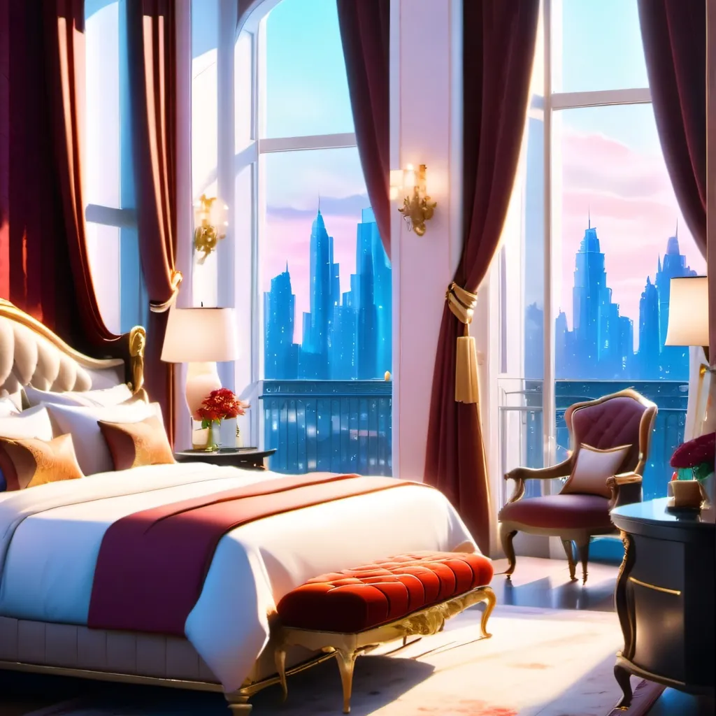 chat with ai character: Room service