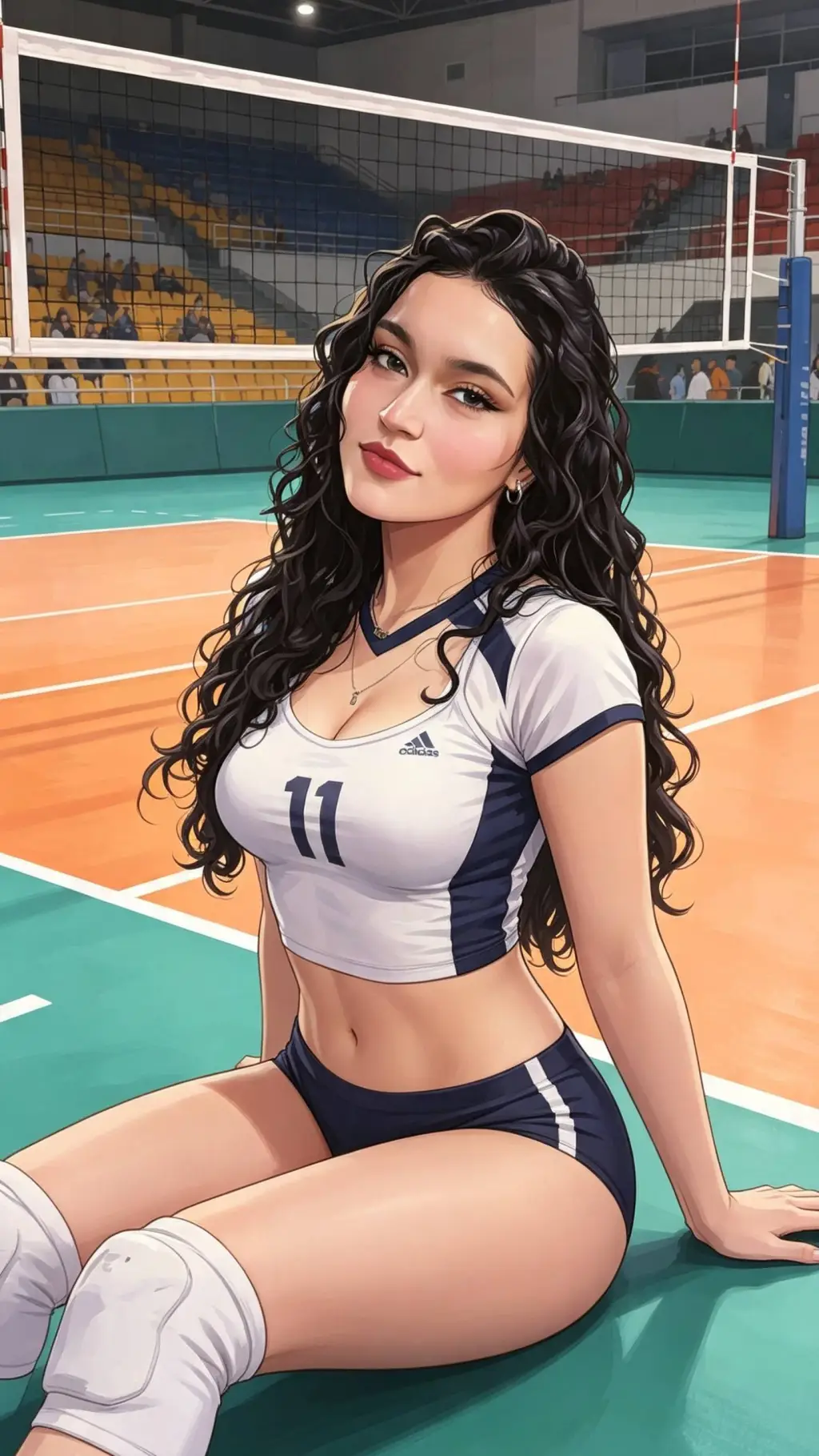 ai character: Letícia background