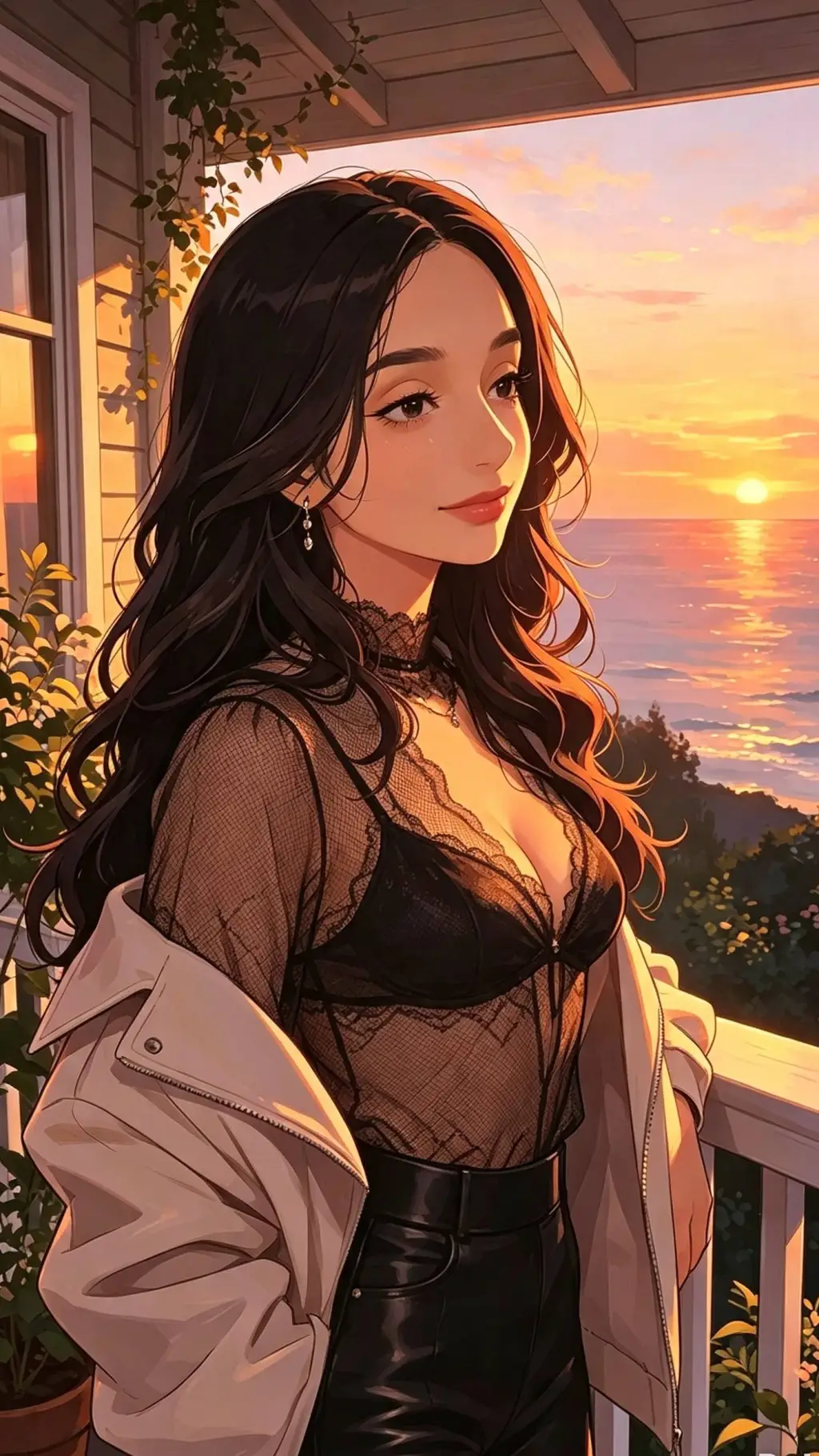 ai character: Lorrane V2 background