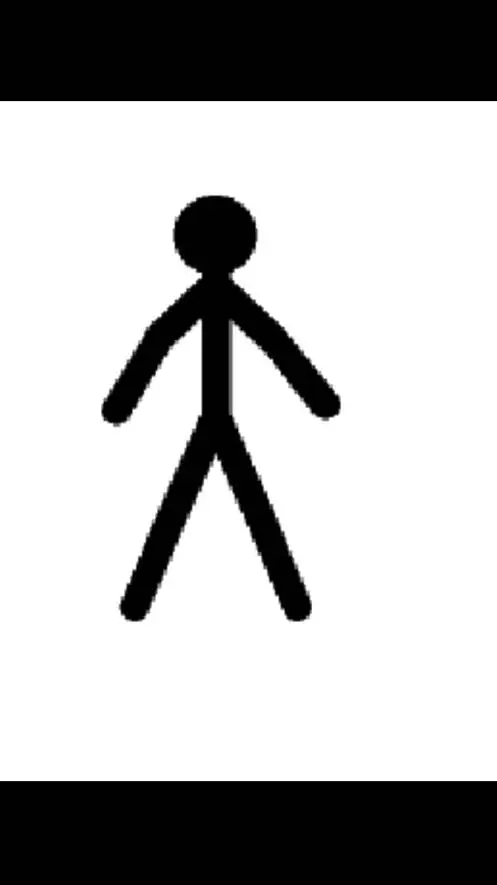 ai character: Stickman  background