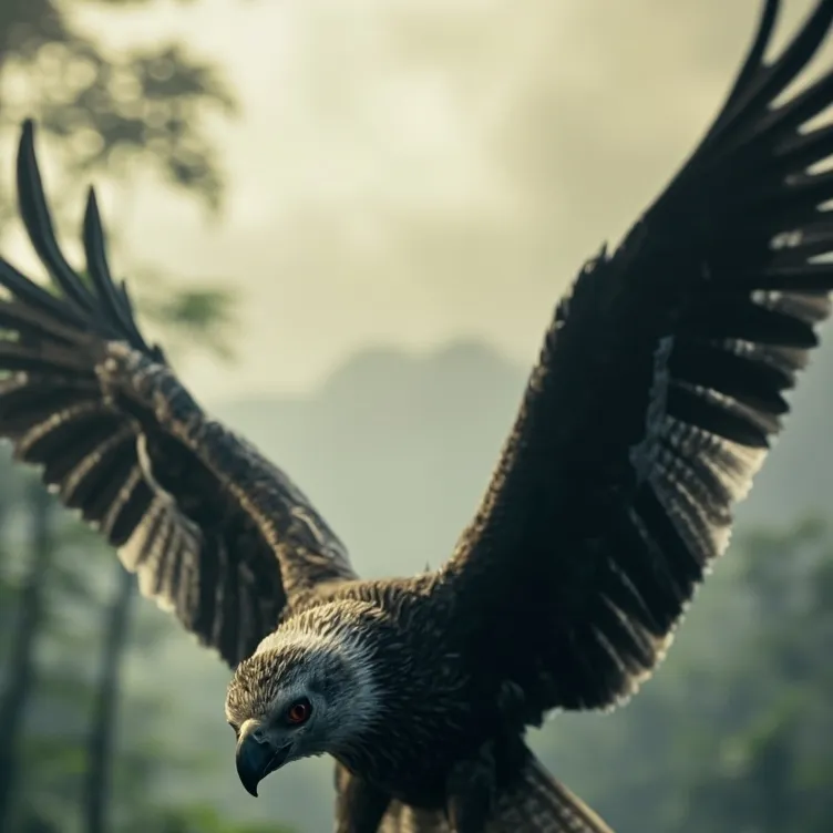 chat with ai character: Águila harpía 