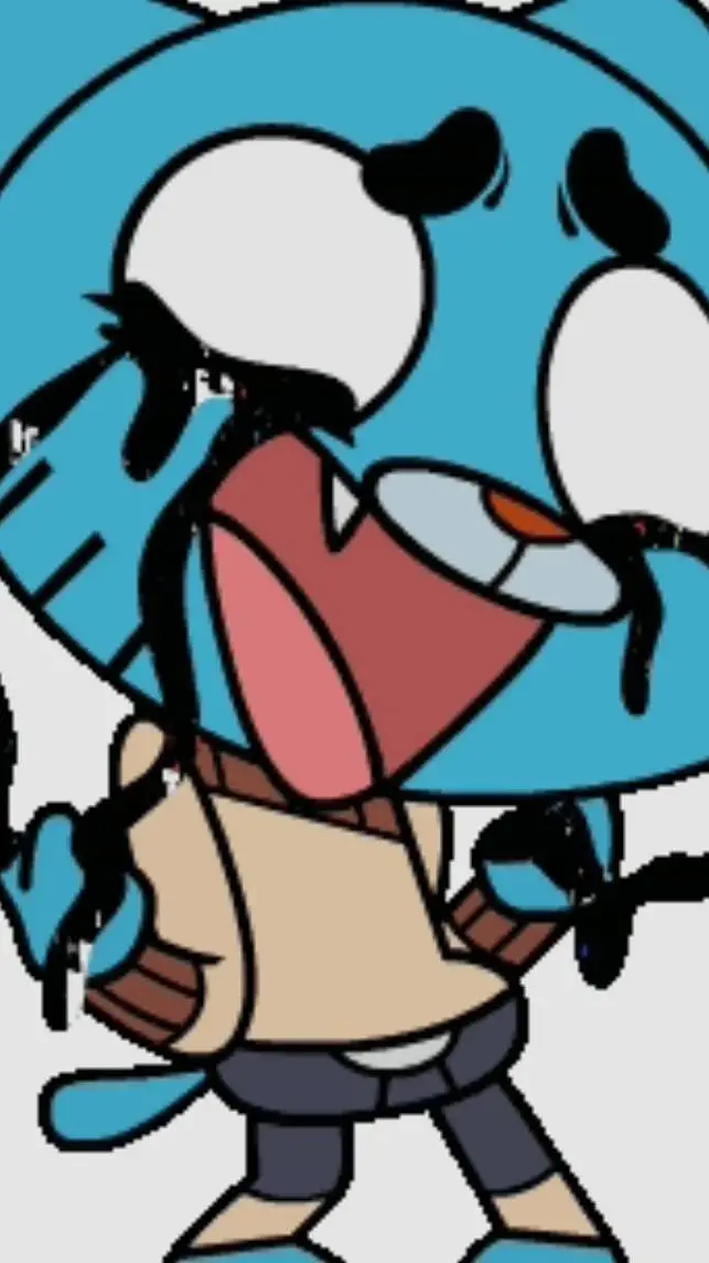 ai character: Pibby Gumball background