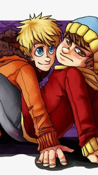 ai character: Cartman x Kenny  background
