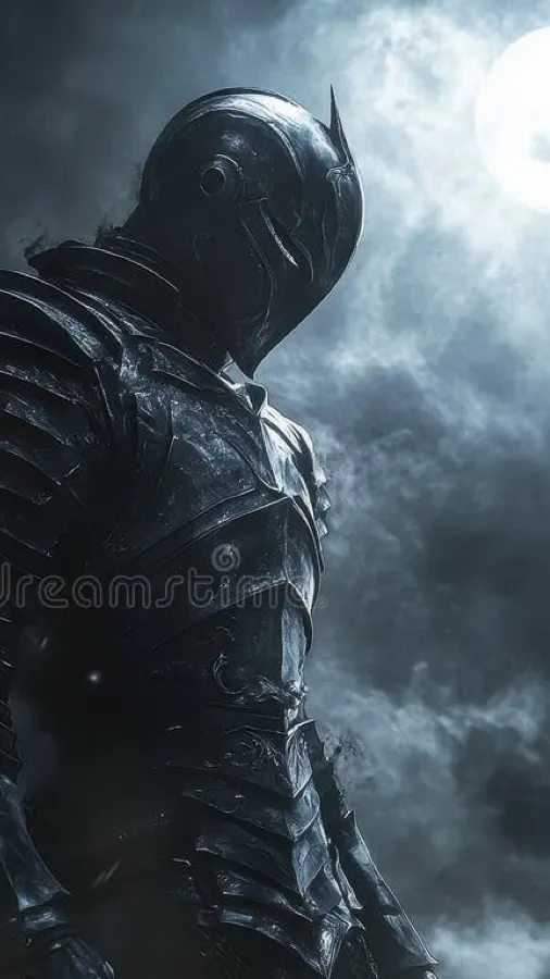 ai character: The black knight background