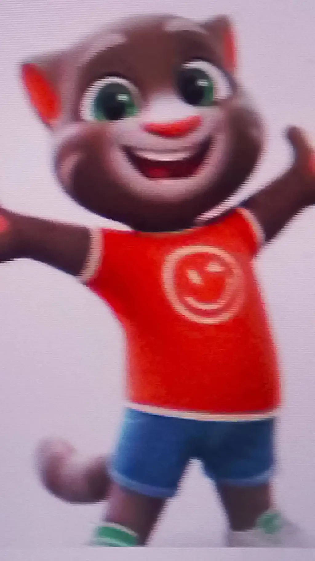 ai character: talking tom background