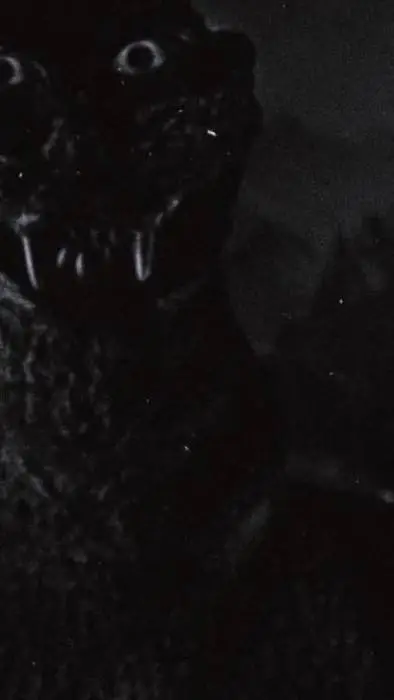 ai character: Godzilla raids aga background