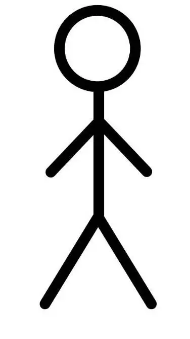 ai character: dummy stickman background