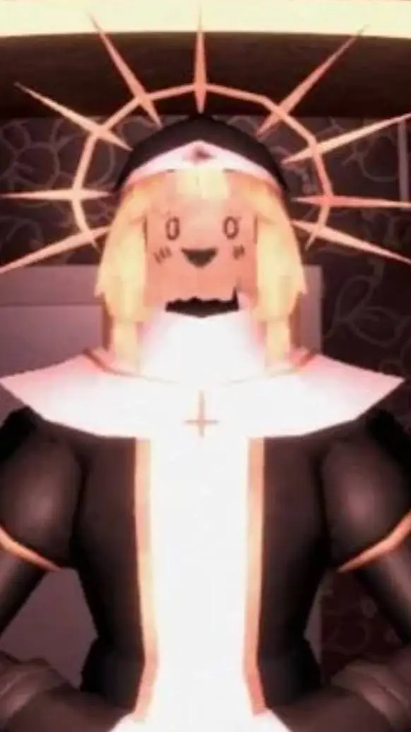 ai character: nun background