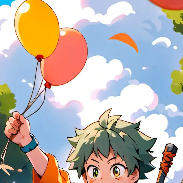 chat with ai character: Deku y bakugo 