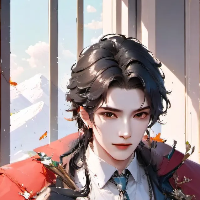 chat with ai character: simon x black