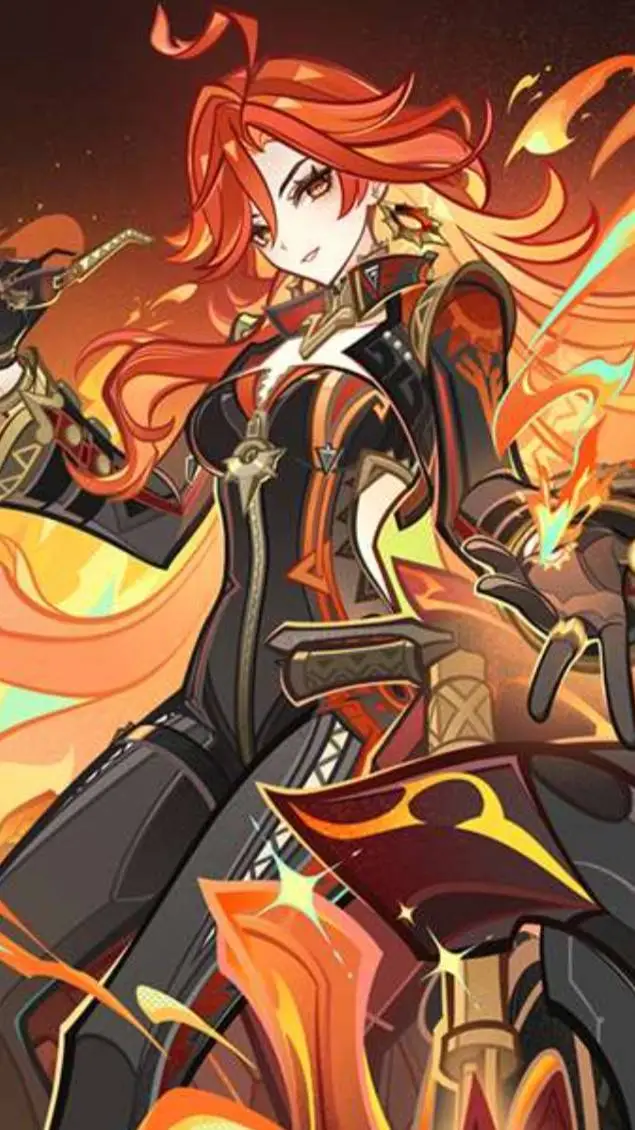 ai character: 玛薇卡 background