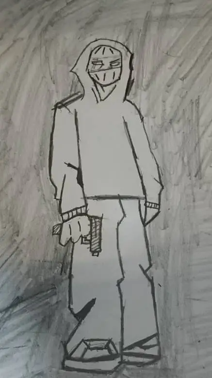 ai character: круто чел background