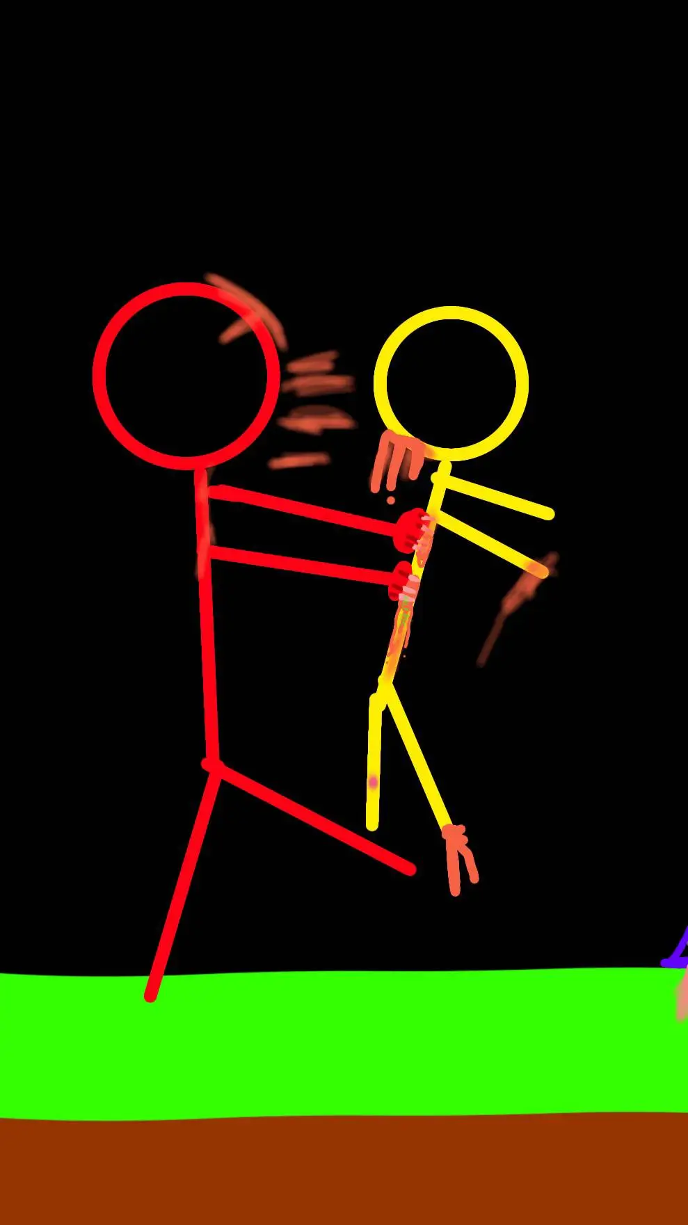 ai character: stick for glory background