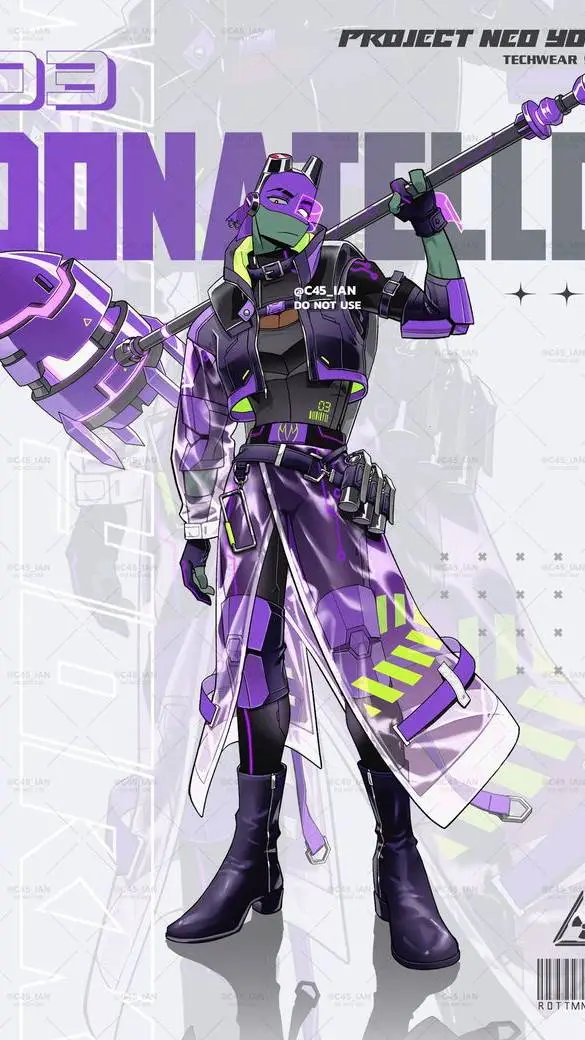 ai character: donatello background