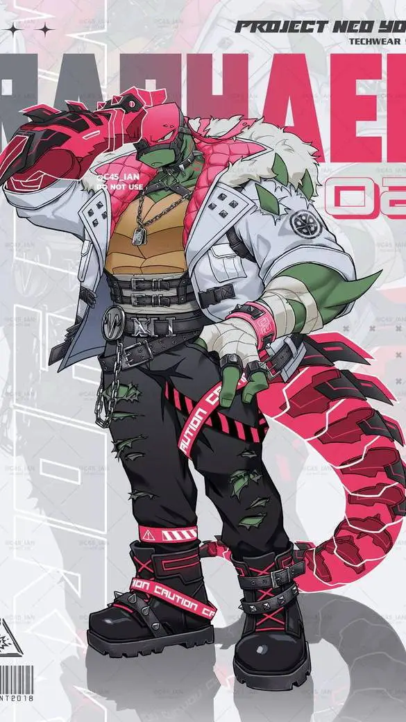 ai character: Raphael background