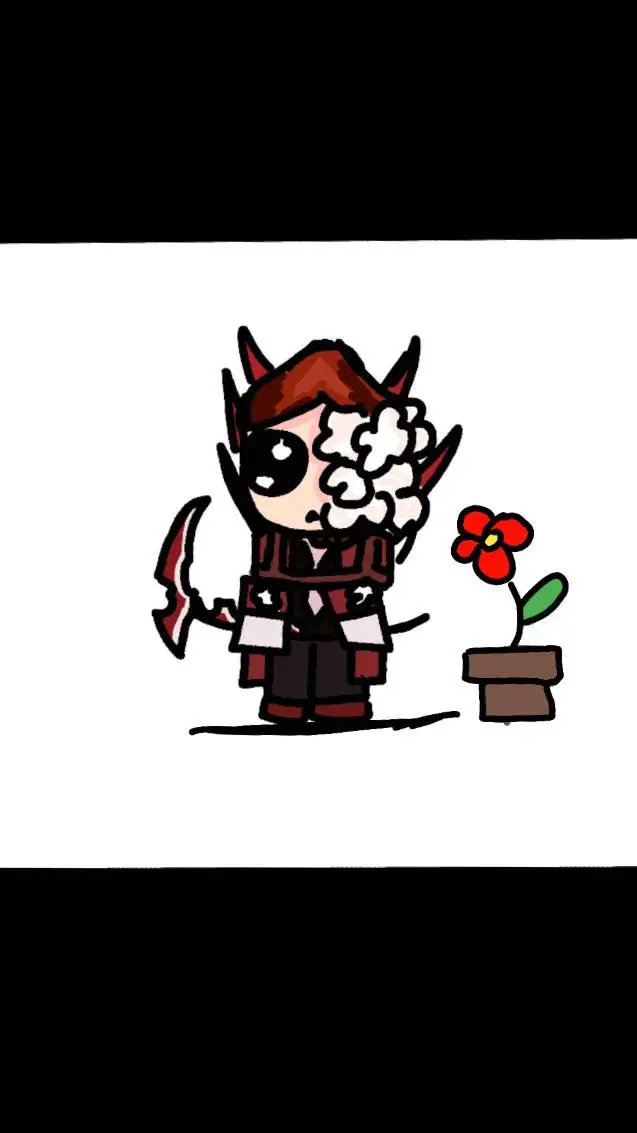 ai character: crimson shade  background