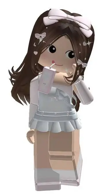 ai character: Roblox girl  background