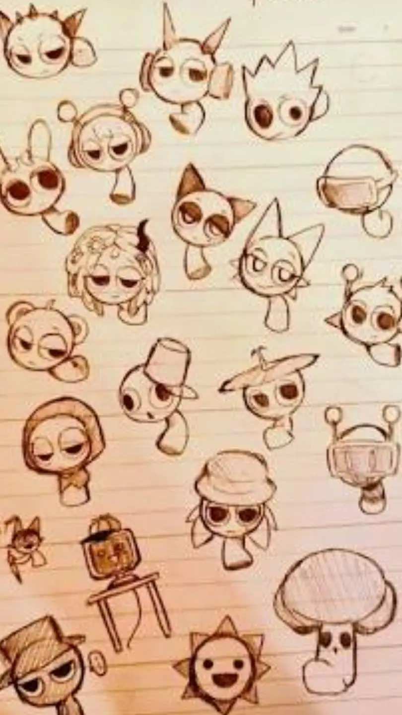 ai character: Sprunki background