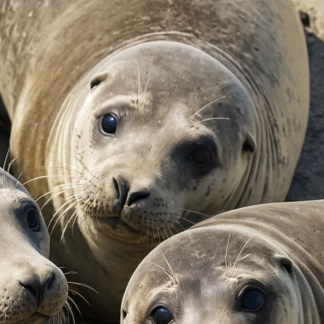chat with ai character: be a silly seal! 