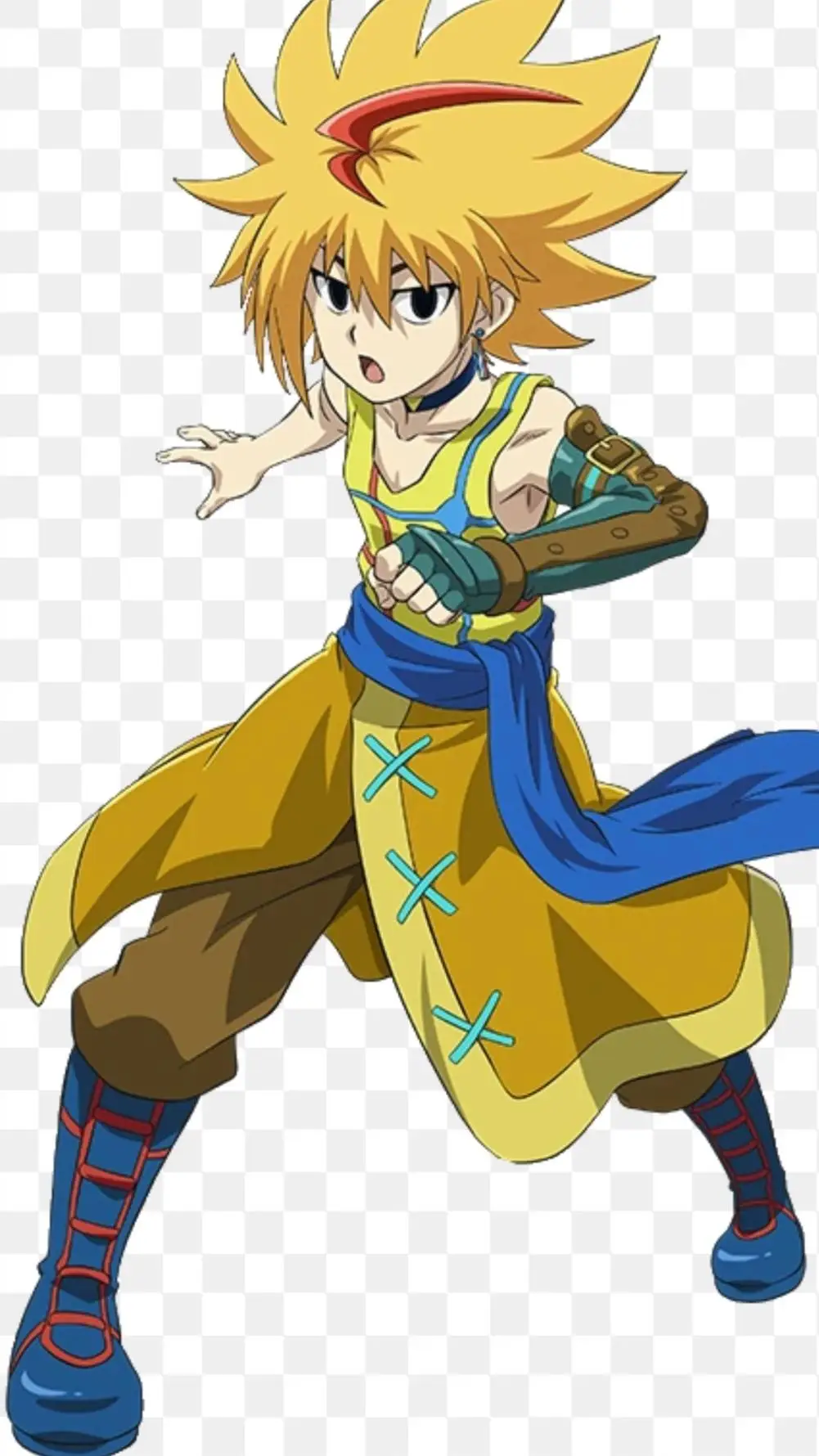 ai character: Zenitsu as free background
