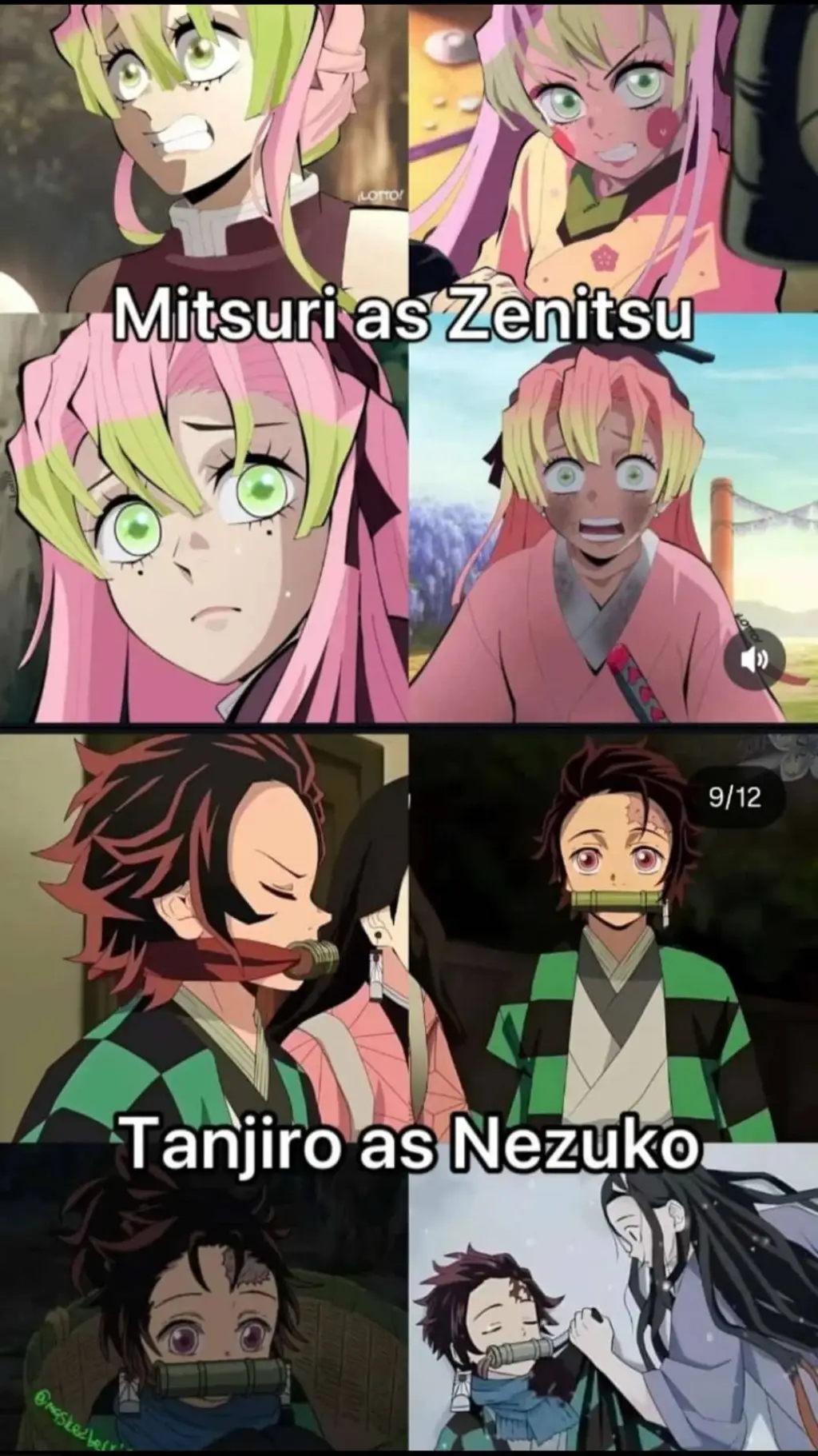 ai character: Misturi x Tanjiro  background