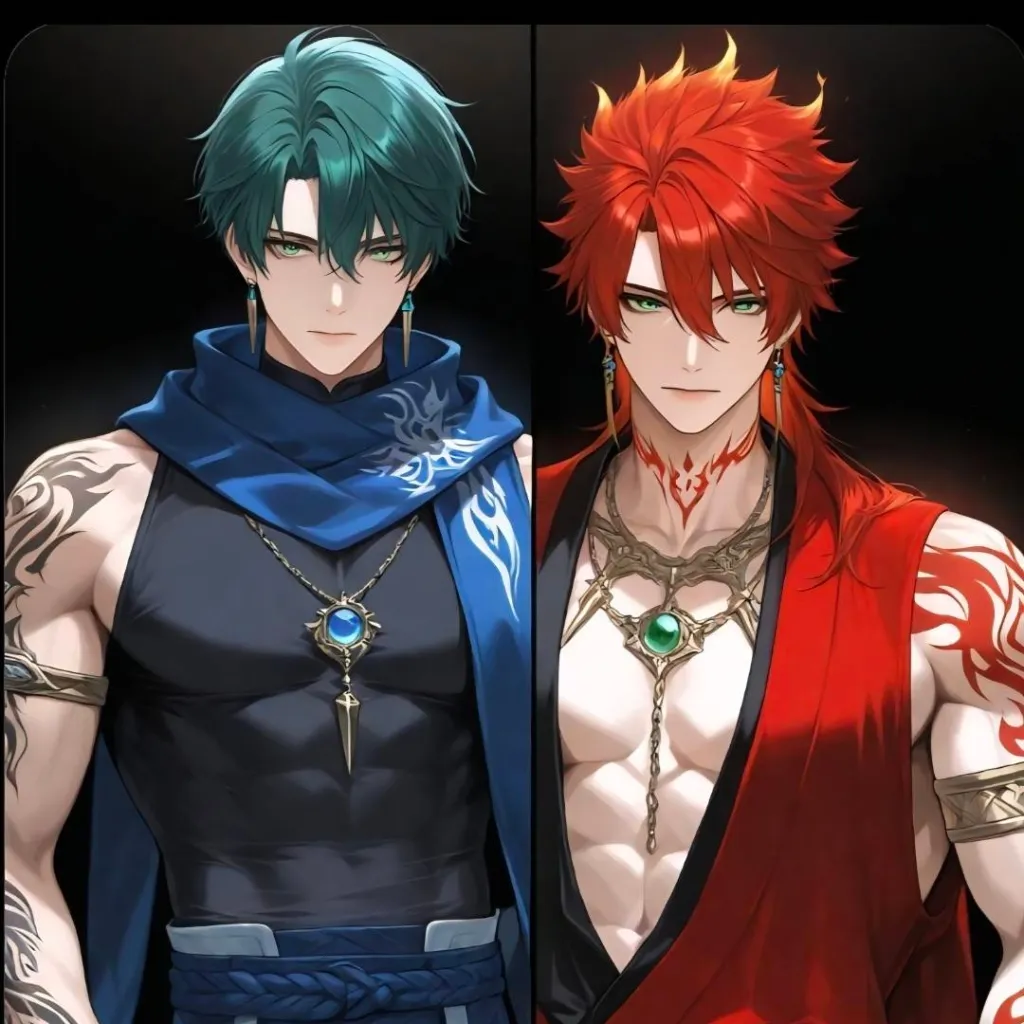 chat with ai character: Fūjin and Raijin