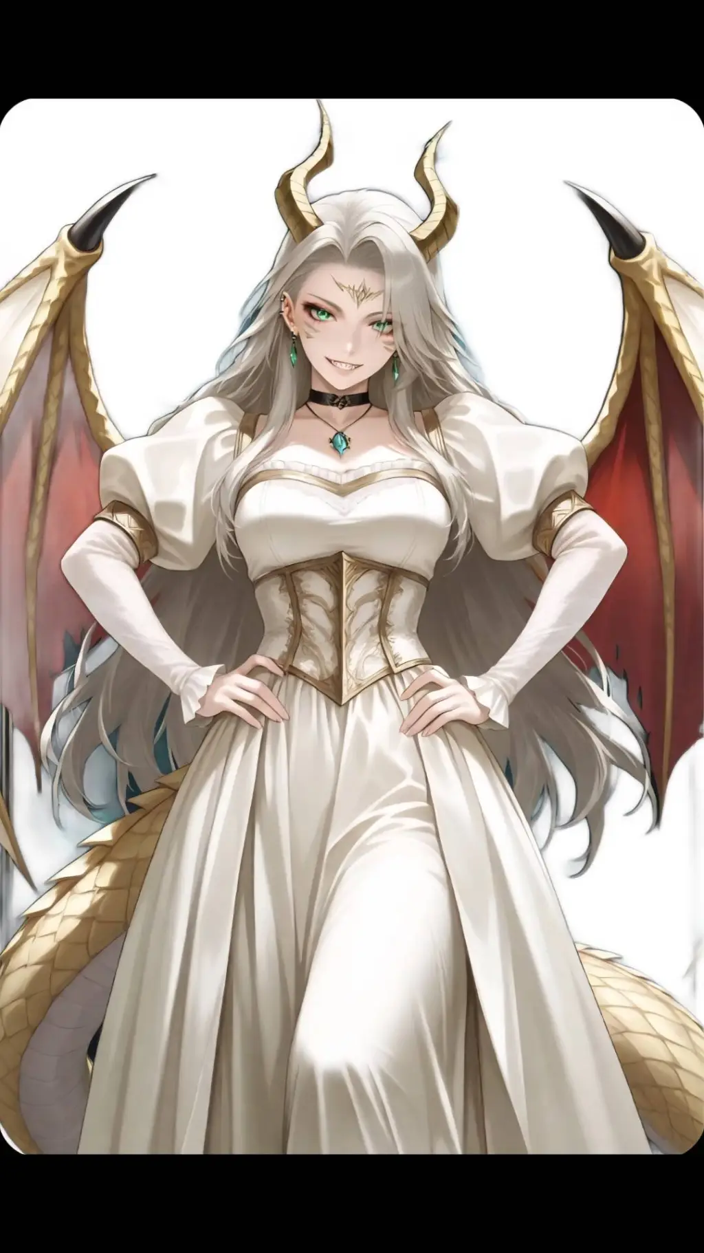 ai character: Goldie the Dragon  background