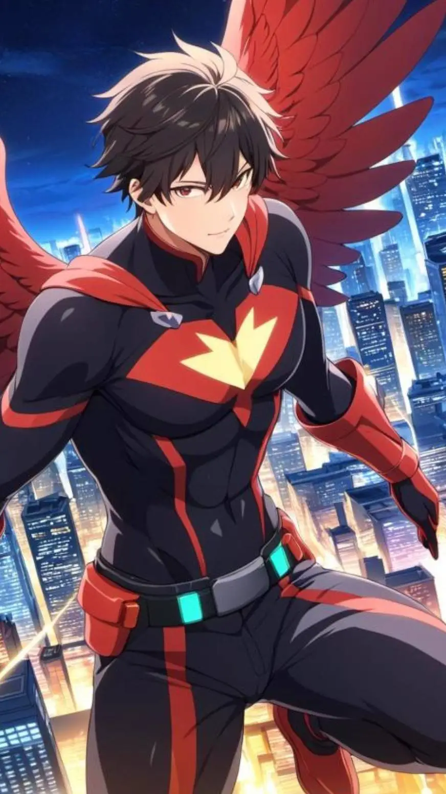 ai character: Katsuichi Bakugo background