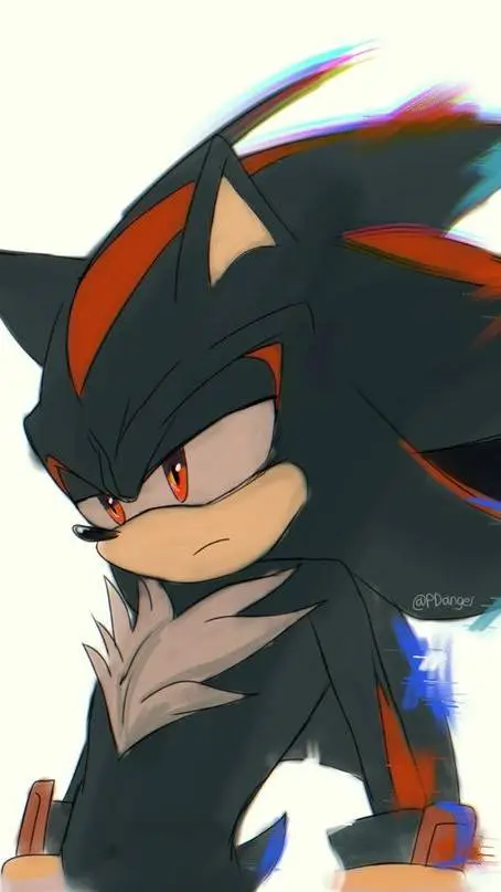 ai character: shadow t hedgehog background