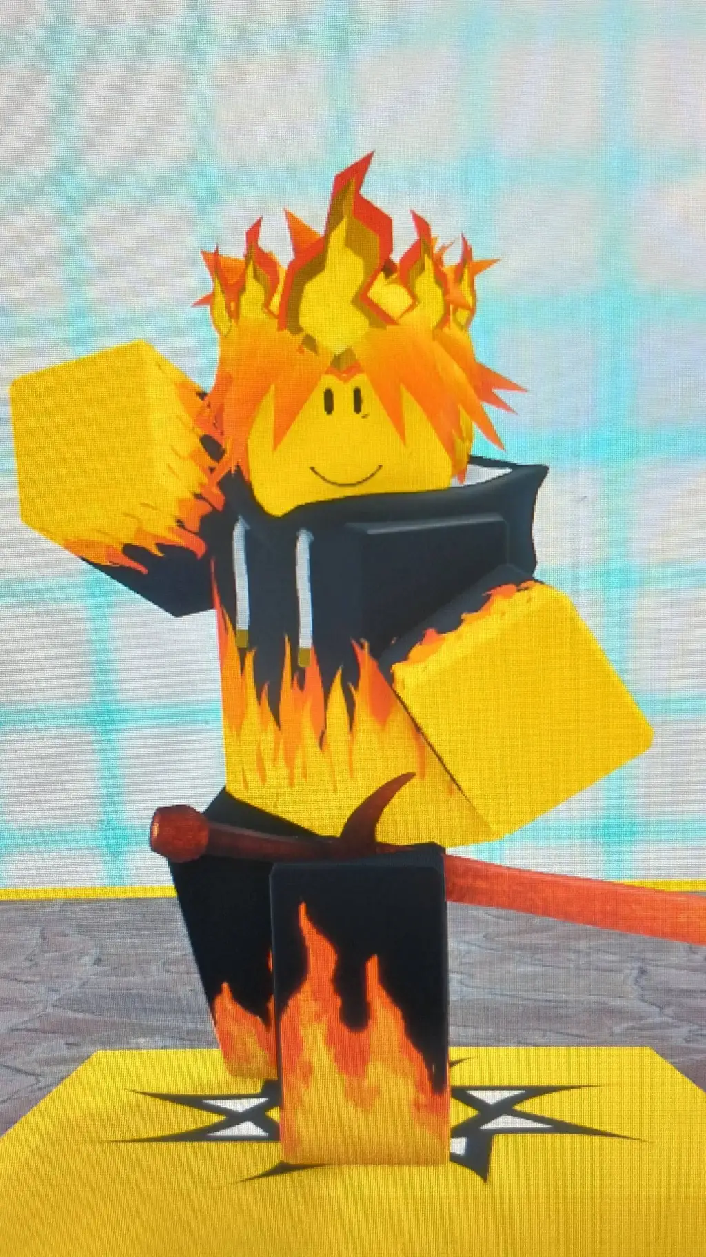 ai character: -PYROKID96PRO- background