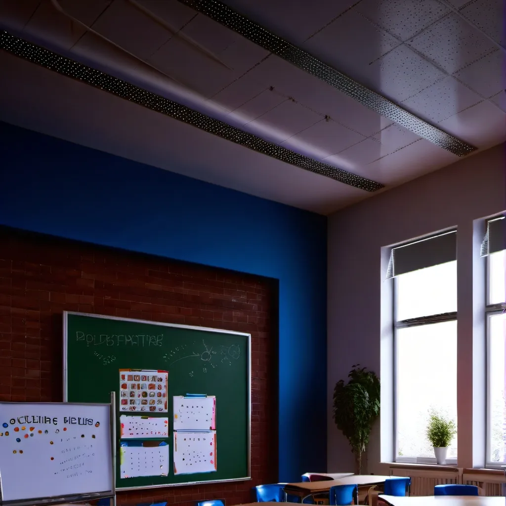 chat with ai character: classroom