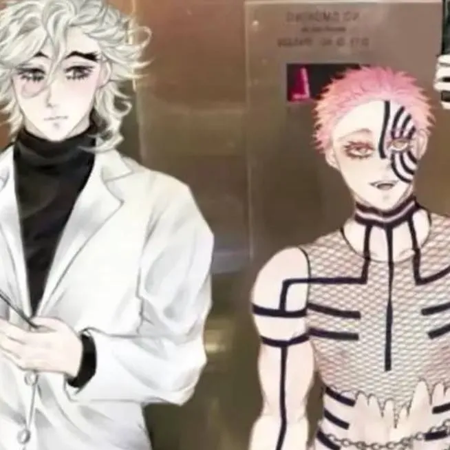 chat with ai character: Akaza x Douma 