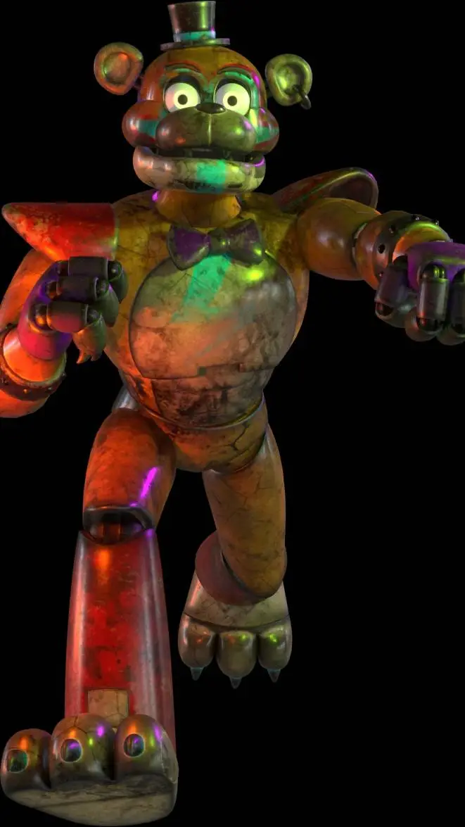 ai character: Glamrock Freddy  background