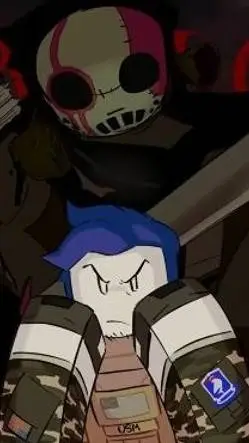 ai character: New BLOOD background