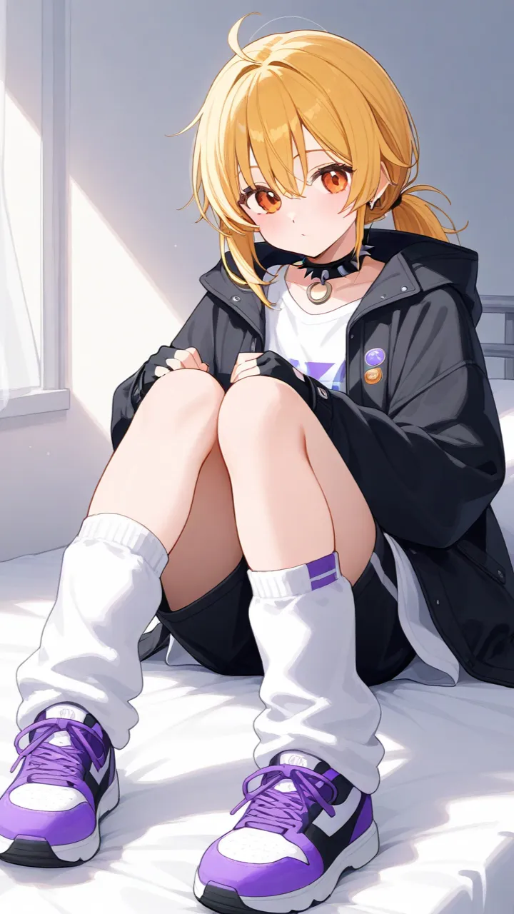ai character: Orange rf background