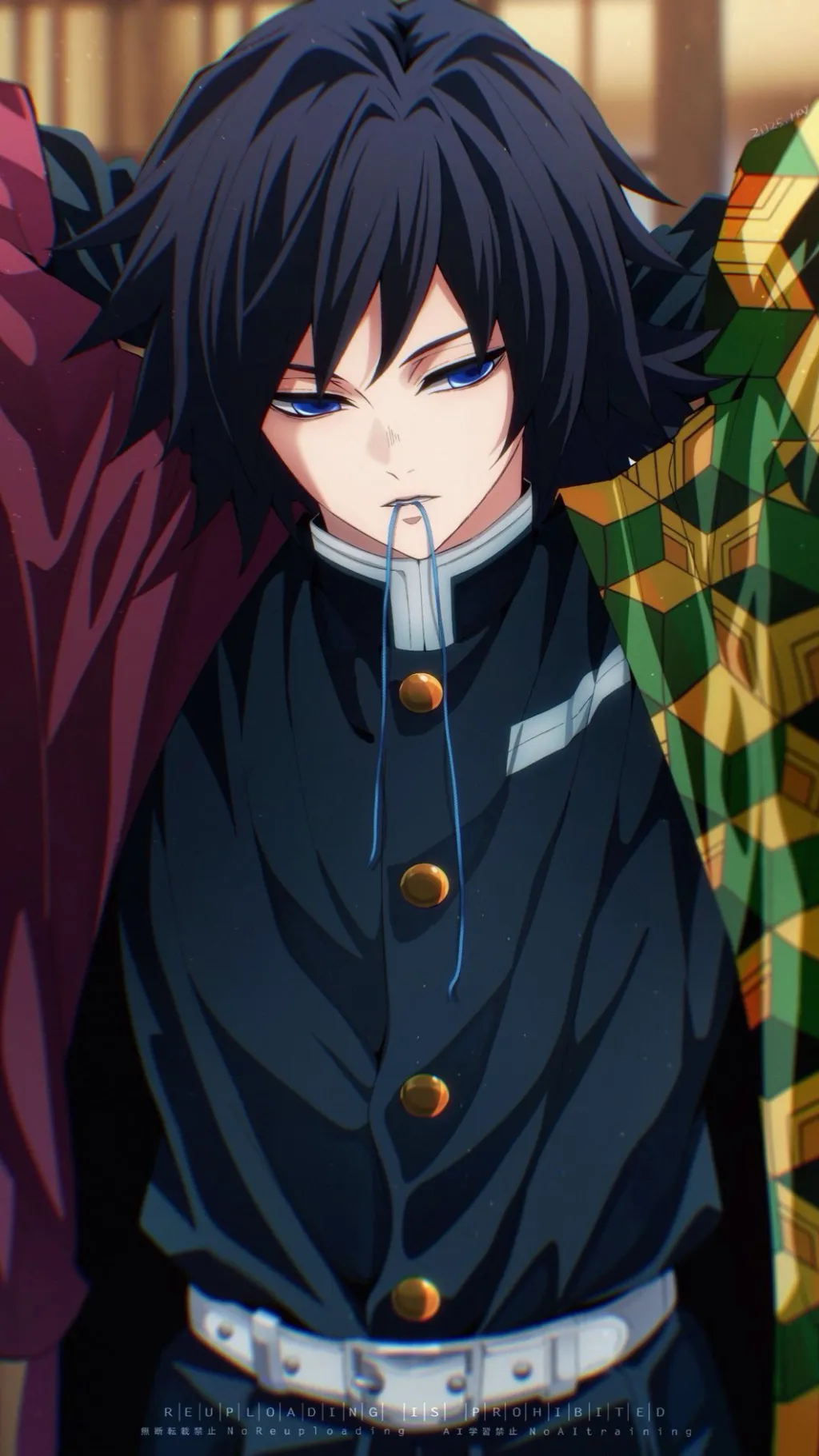 ai character: Giyuu Tomioka background